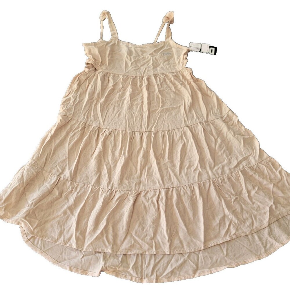 Womens DKNY Beige Sun dress X- Large 14/15 with tags
